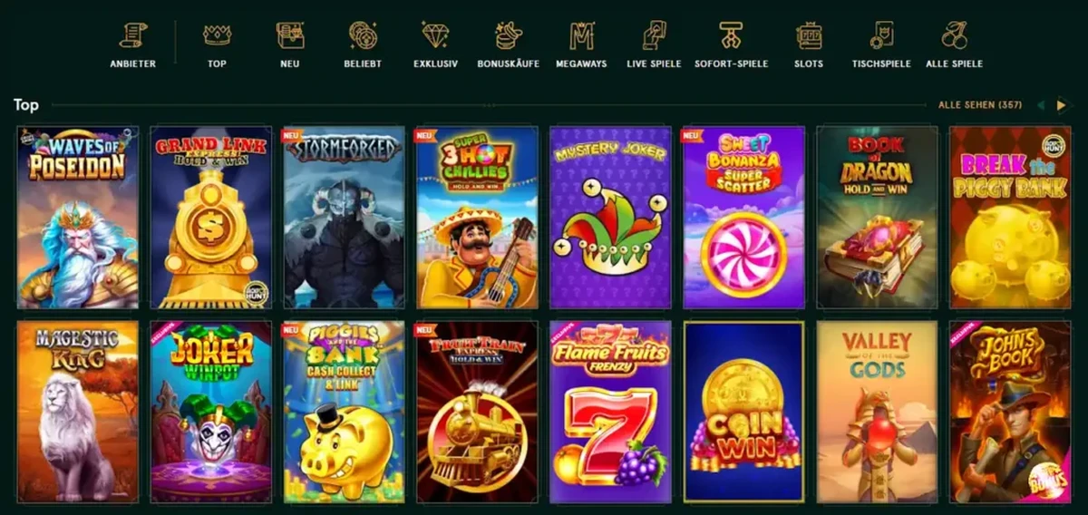 Favbet Nederland España — lobby principal con más de 12 000 juegos de casino online, tragaperras y casino en vivo